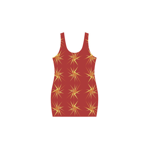 RED SPARKLES Medea Vest Dress (Model D06)