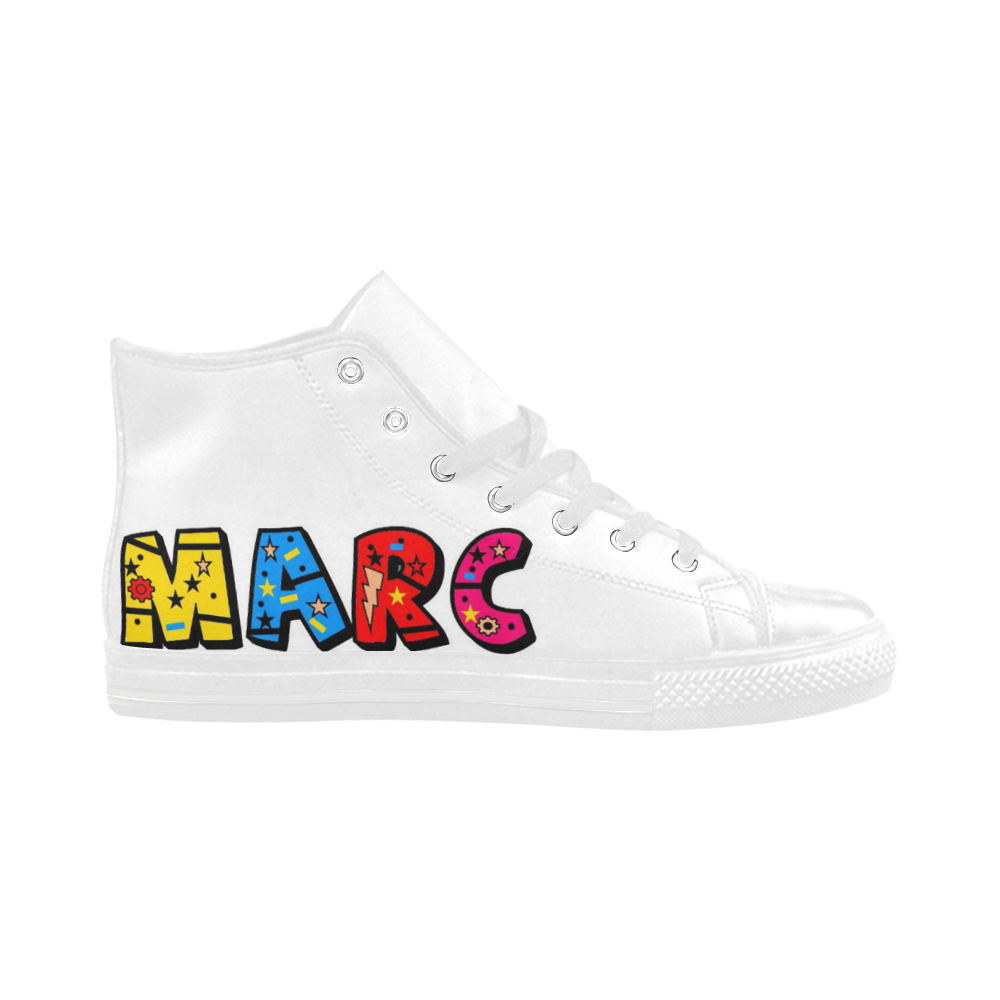 Marc by Popart Lover Aquila High Top Microfiber Leather Men's Shoes (Model 032)
