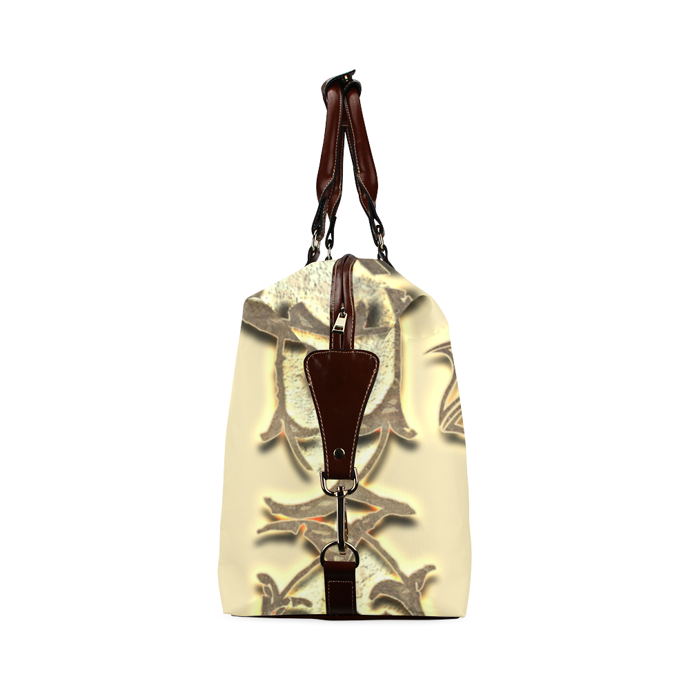 Bautiful dragon, tribal design Classic Travel Bag (Model 1643) Remake