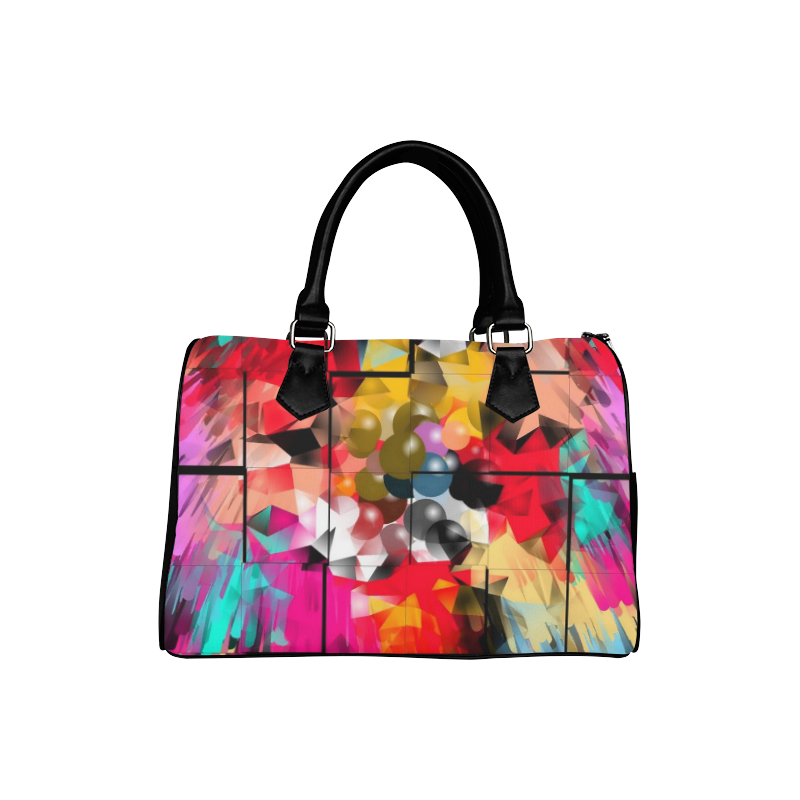 New World by Artdream Boston Handbag (Model 1621)