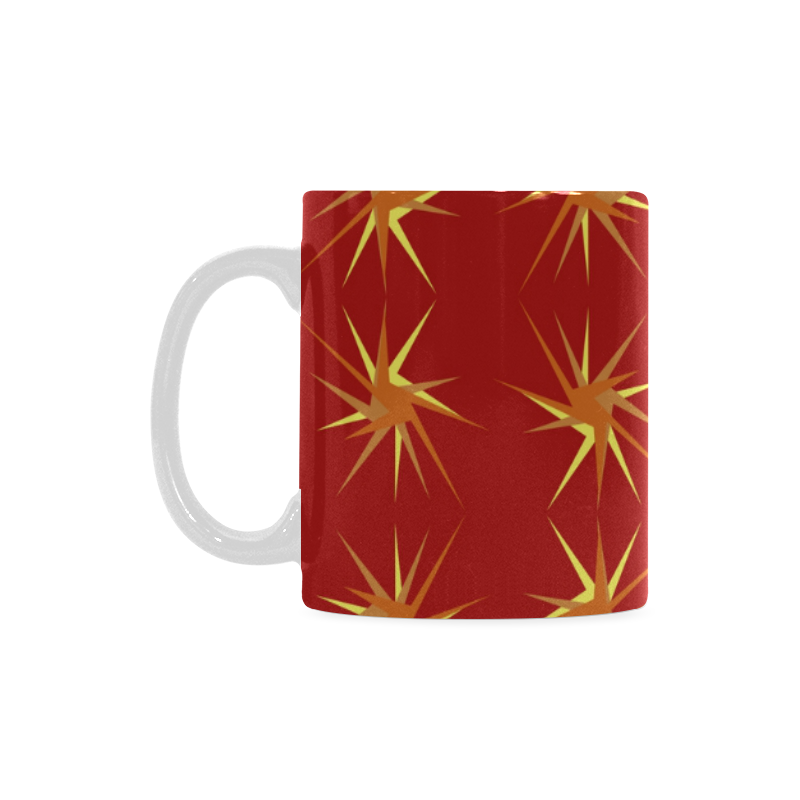 RED SPARKLES White Mug(11OZ)