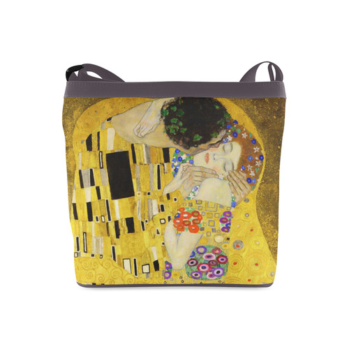 The Kiss Gustav Klimt Fine Art Crossbody Bags (Model 1613)