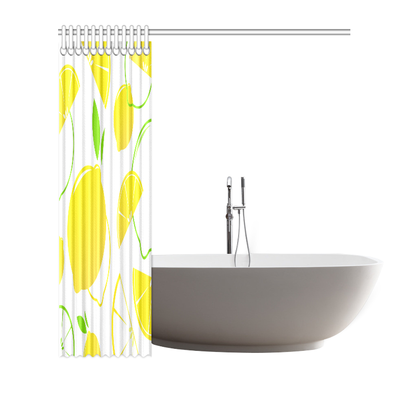 New in shop : Luxury designers towel / Exotic citrus edition 2016 Shower Curtain 72"x72"