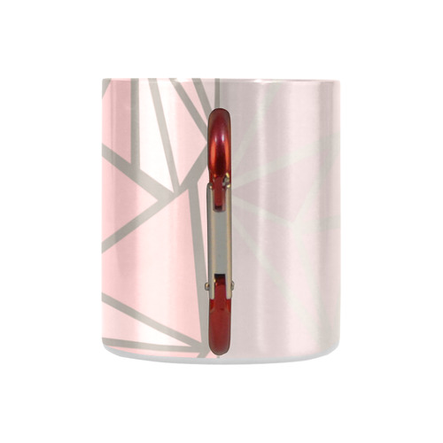 Rose Gold Stained Glass Classic Insulated Mug(10.3OZ)