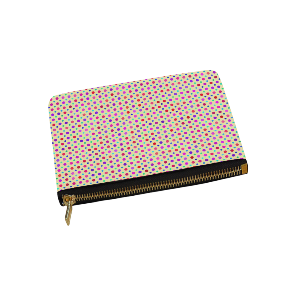 mixed dots 2 Carry-All Pouch 9.5''x6''