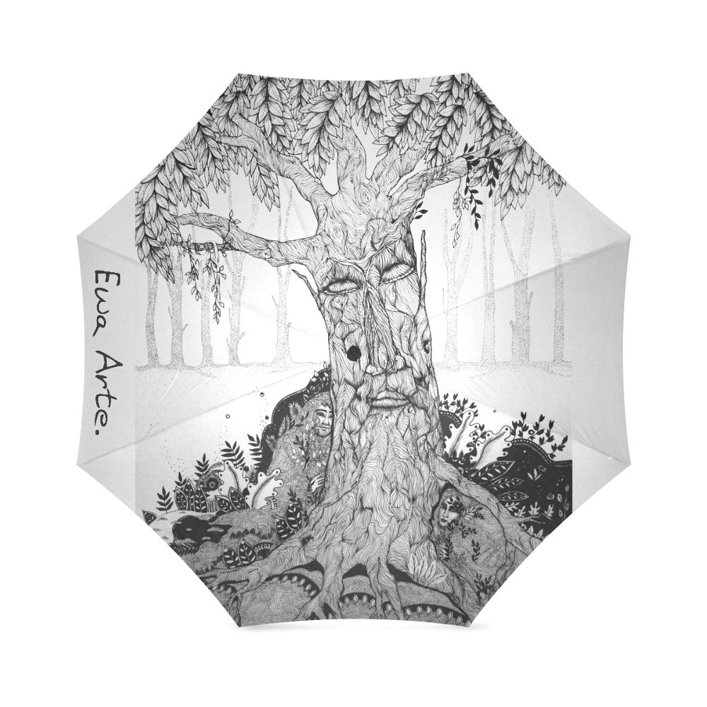 There is Magic in the Forest. Ewa Arte Foldable Umbrella (Model U01)