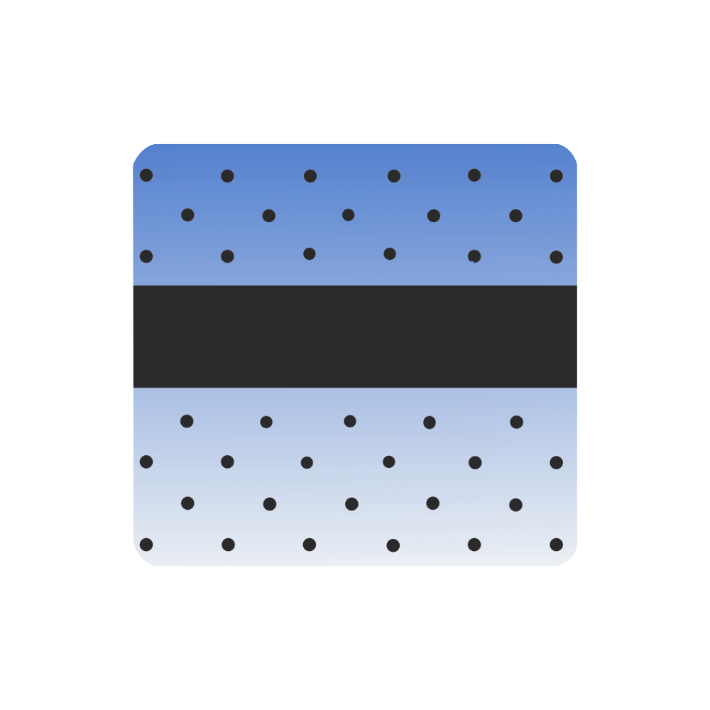 Blue Polka Dots Women's Clutch Wallet (Model 1637)