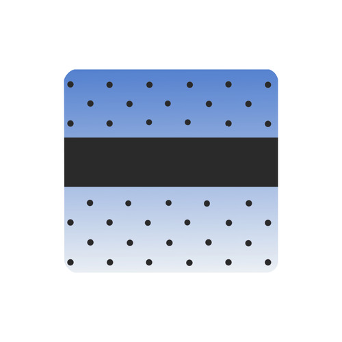Blue Polka Dots Women's Clutch Wallet (Model 1637)