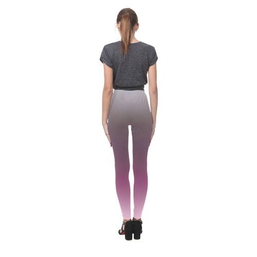 purp grad  leggings template Z Cassandra Women's Leggings (Model L01)
