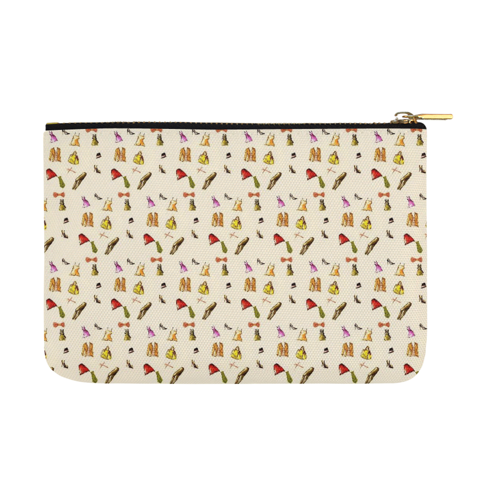 fashion fun pattern Carry-All Pouch 12.5''x8.5''