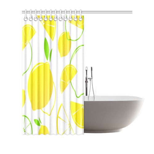 New in shop : Luxury designers towel / Exotic citrus edition 2016 Shower Curtain 72"x72"