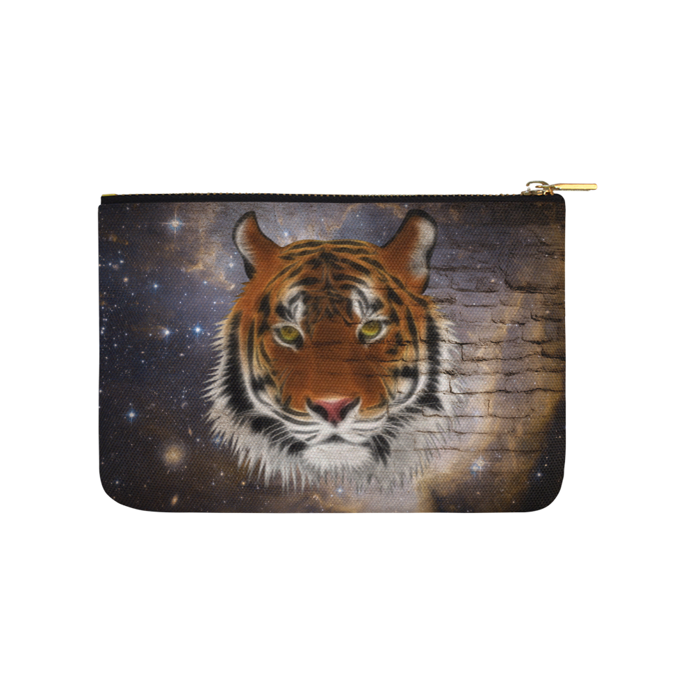 An abstract magnificent tiger Carry-All Pouch 9.5''x6''