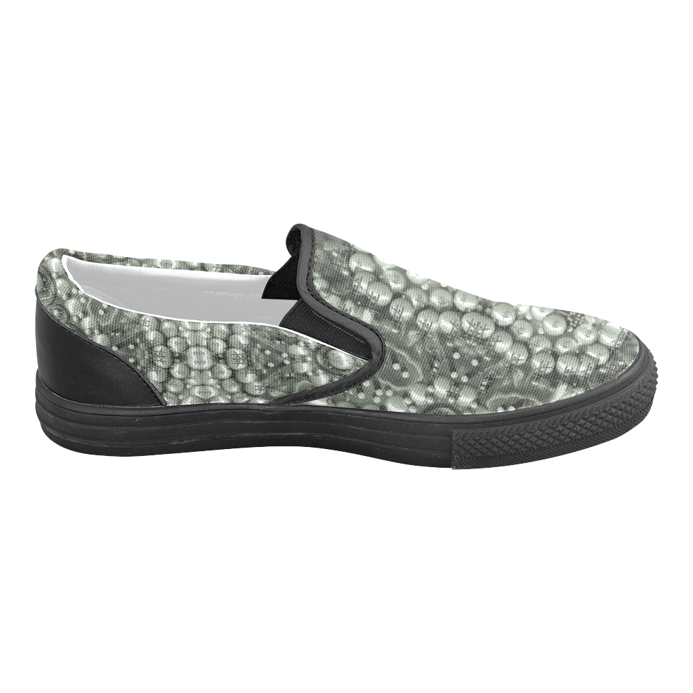 Just pearls Slip-on Canvas Shoes for Men/Large Size (Model 019)