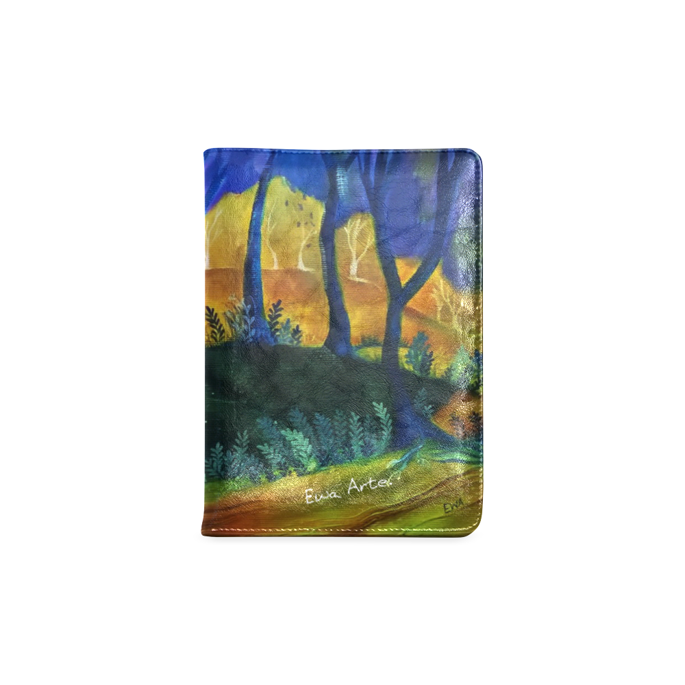 See and blue Trees. Ewa Arte Custom NoteBook A5