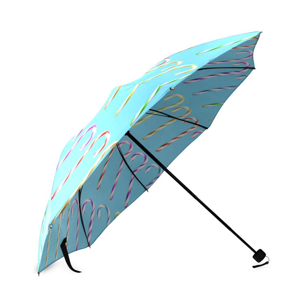 candy canes Foldable Umbrella (Model U01)