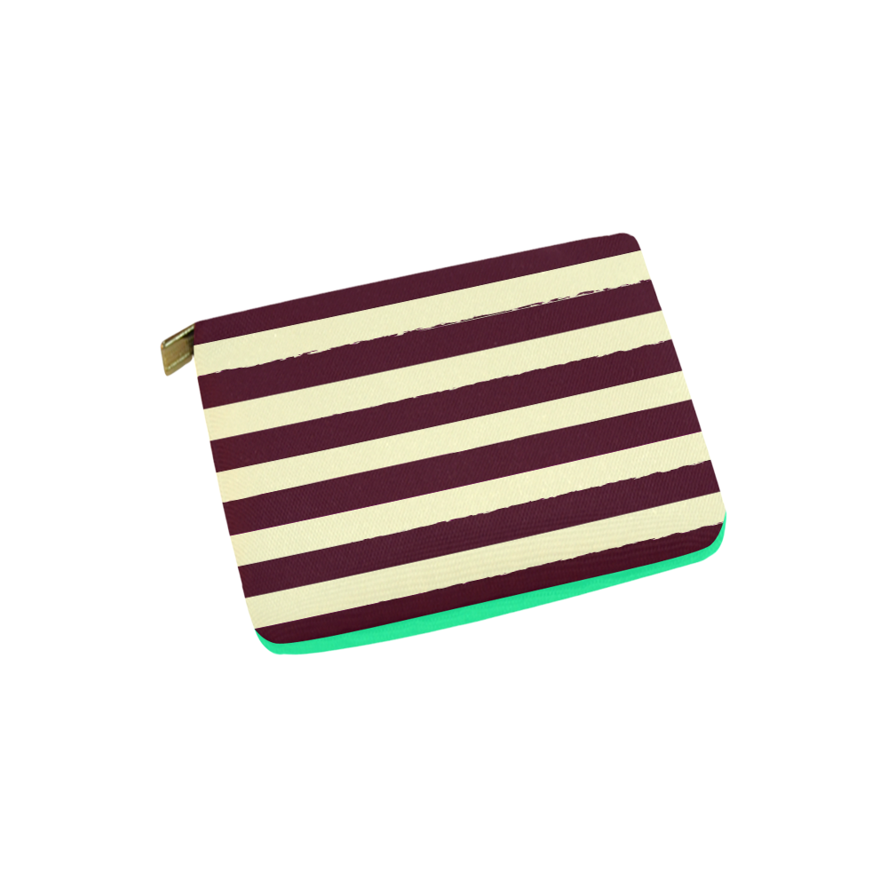 New in shop. Luxury designers old-striped Vintage 60s edition Carry-All Pouch 6''x5''