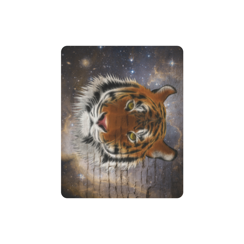 An abstract magnificent tiger Rectangle Mousepad