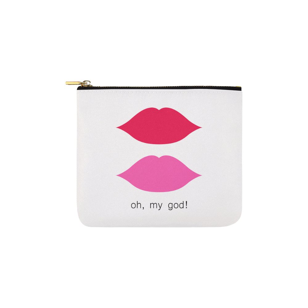 Luxury lips bag for Evening party : for girls Carry-All Pouch 6''x5''