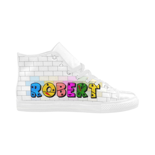 Robert by Popart Lover Aquila High Top Microfiber Leather Men's Shoes (Model 032)