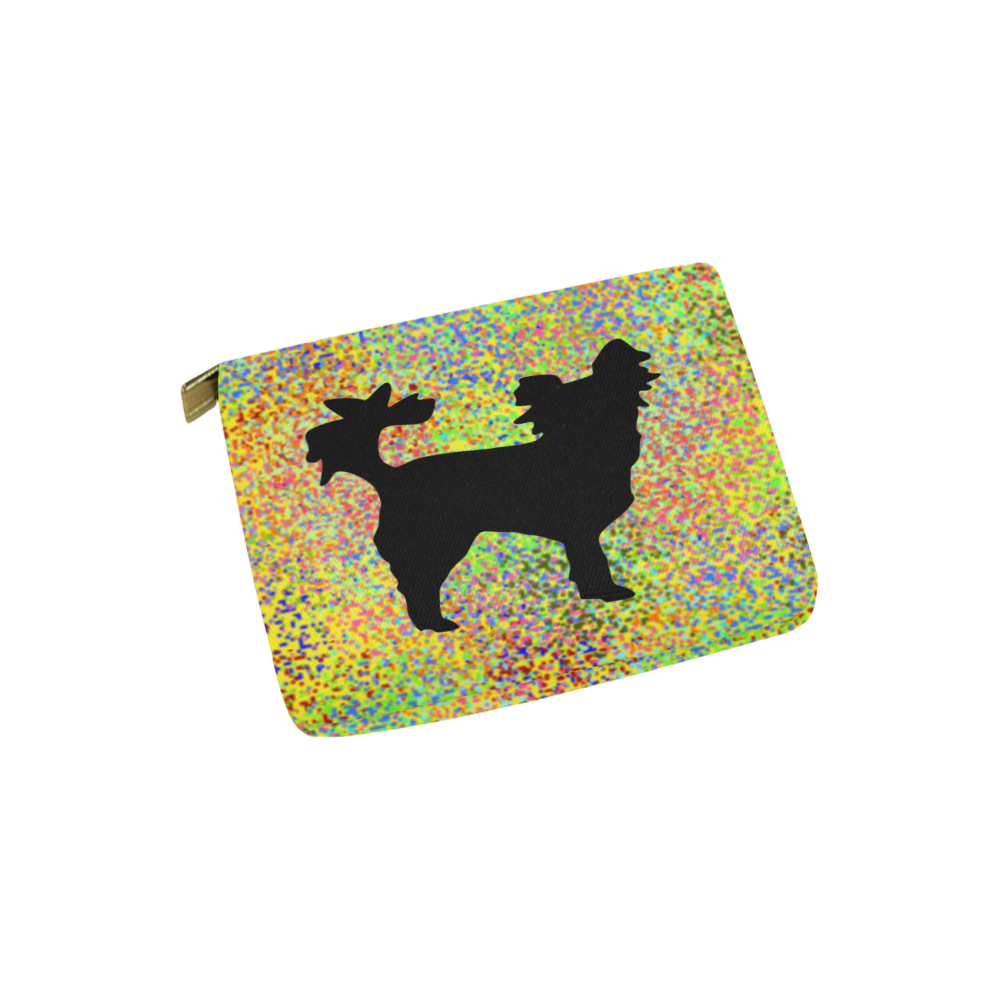 Little Dog Splash Carry-All Pouch 6''x5''