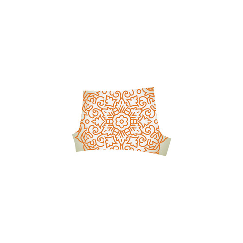 New designers DUO shor leggings for Girl. Orange and black! Briseis Skinny Shorts (Model L04)