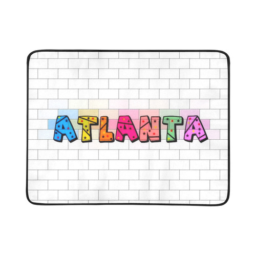 Atlanta by Popart Lover Beach Mat 78"x 60"