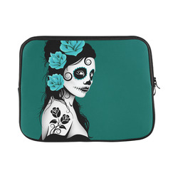 Day of the Dead Girl Teal Macbook Pro 11''