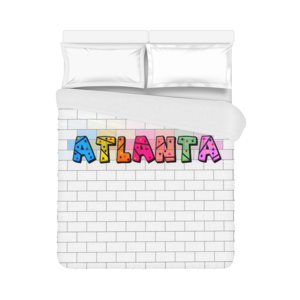 Atlanta by Popart Lover Duvet Cover 86"x70" ( All-over-print)