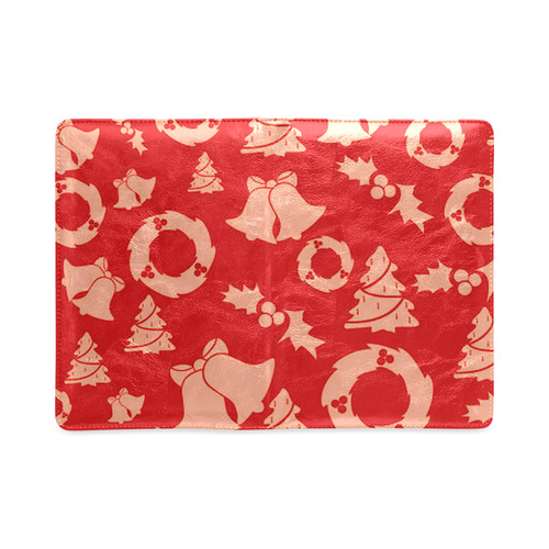 Christmas Pattern red Custom NoteBook A5