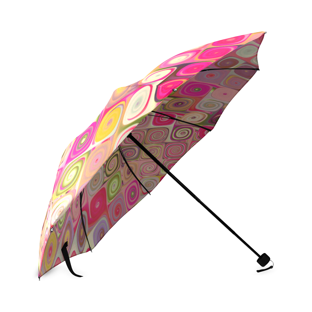 Cascade 7 Brago Mitchell Fractal Mosaic Foldable Umbrella (Model U01)