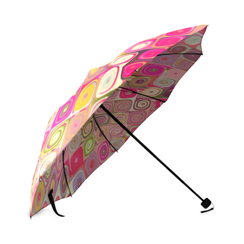 Cascade 7 Brago Mitchell Fractal Mosaic Foldable Umbrella (Model U01)