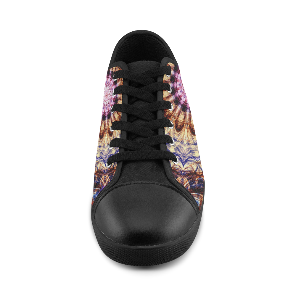 Dreamy Mandala Canvas Shoes for Women/Large Size (Model 016)