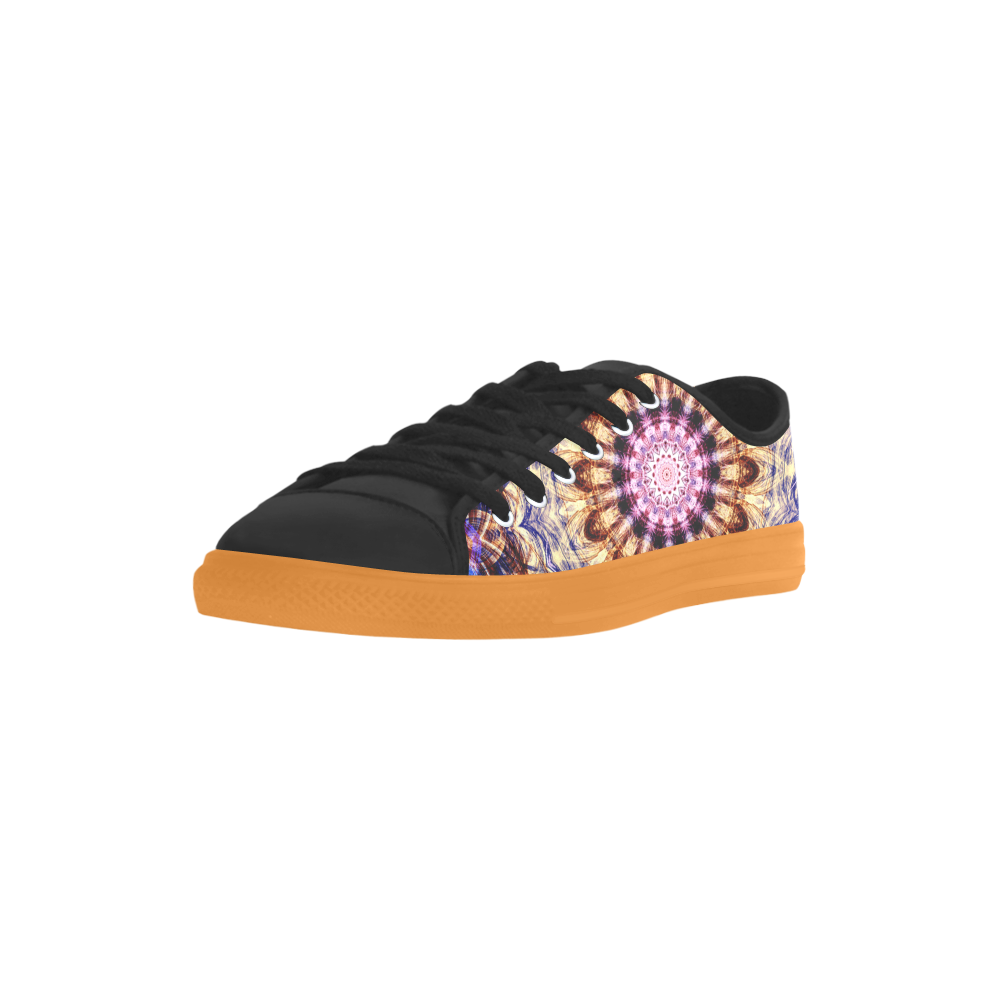 Dreamy Mandala Aquila Microfiber Leather Women's Shoes (Model 031)