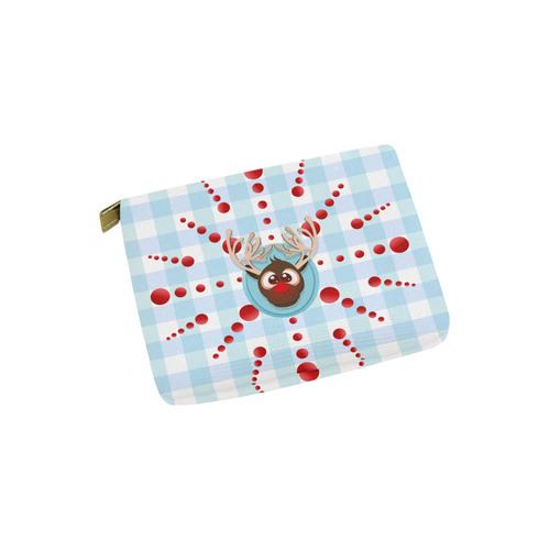 Rudolph the Red Nose Reindeer v1 Carry-All Pouch 6''x5''