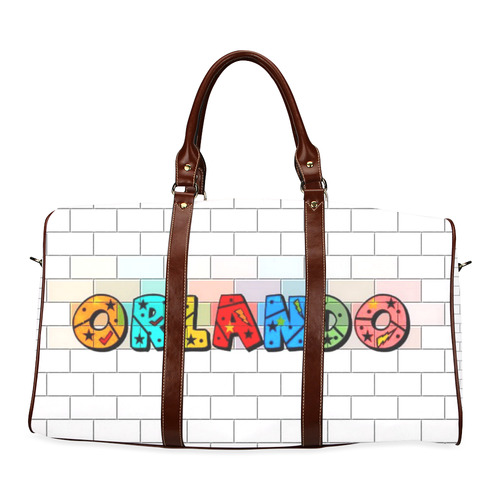 Orlando by Popart Lover Waterproof Travel Bag/Small (Model 1639)