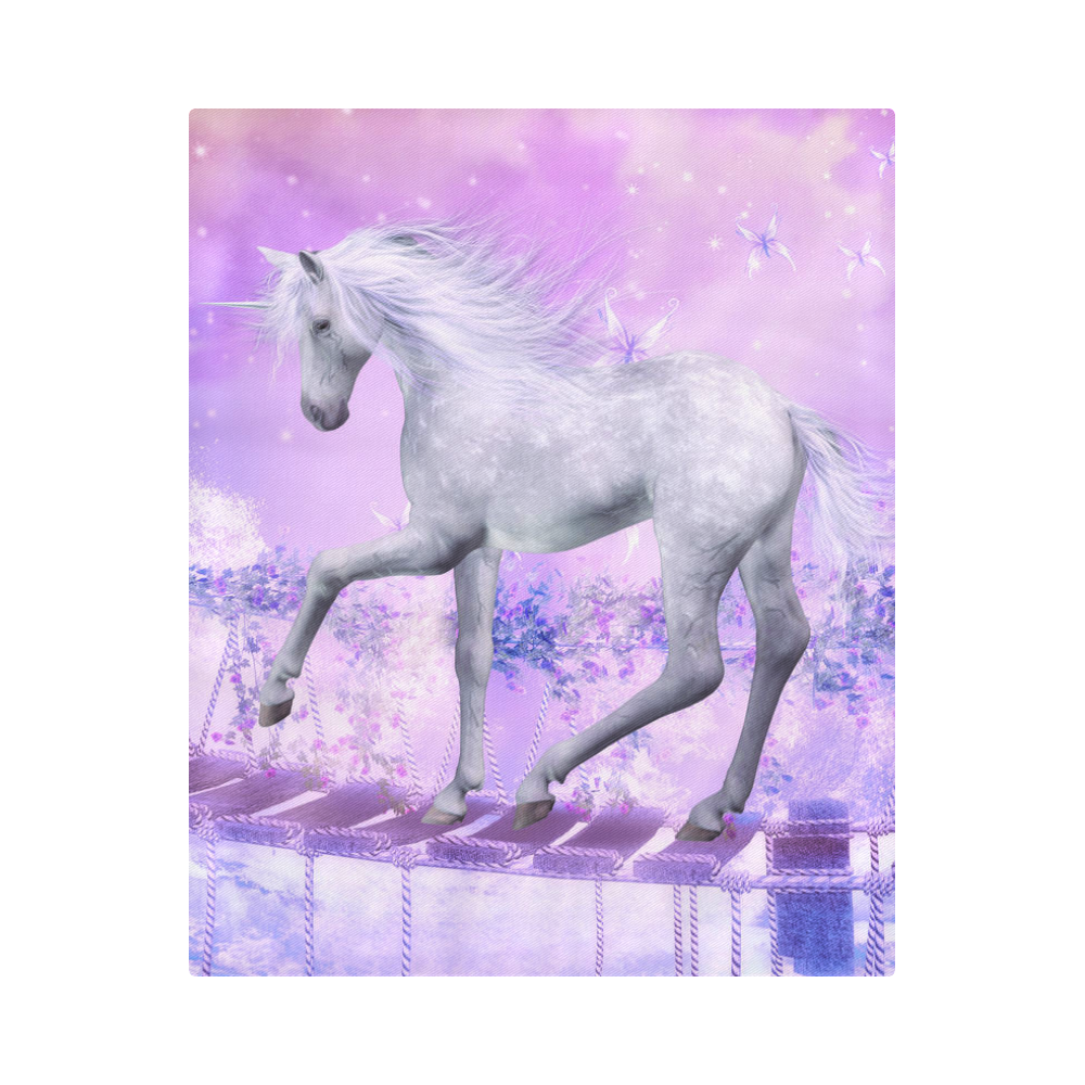 pink unicorn Duvet Cover 86"x70" ( All-over-print)