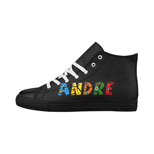 Andre by Popart Lover Aquila High Top Microfiber Leather Men's Shoes/Large Size (Model 032)
