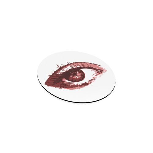 Red Eye Round Coaster