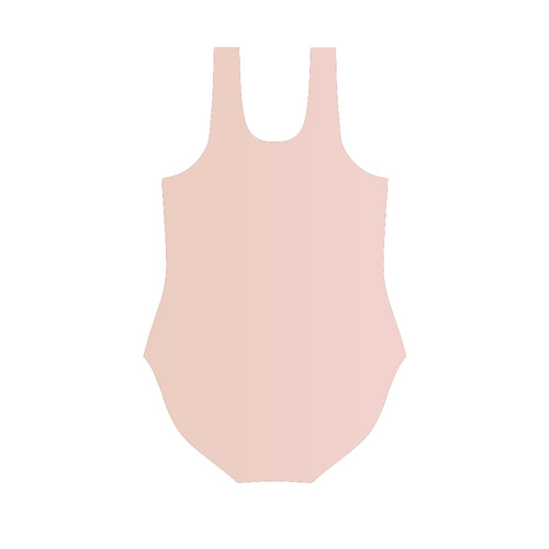 Kissed by Rose Gold Vest One Piece Swimsuit (Model S04)
