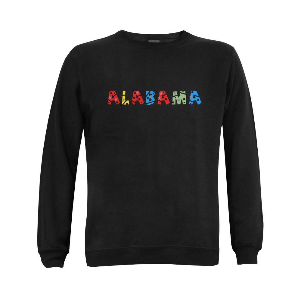 Alabama by Popart Lover Gildan Crewneck Sweatshirt(NEW) (Model H01)