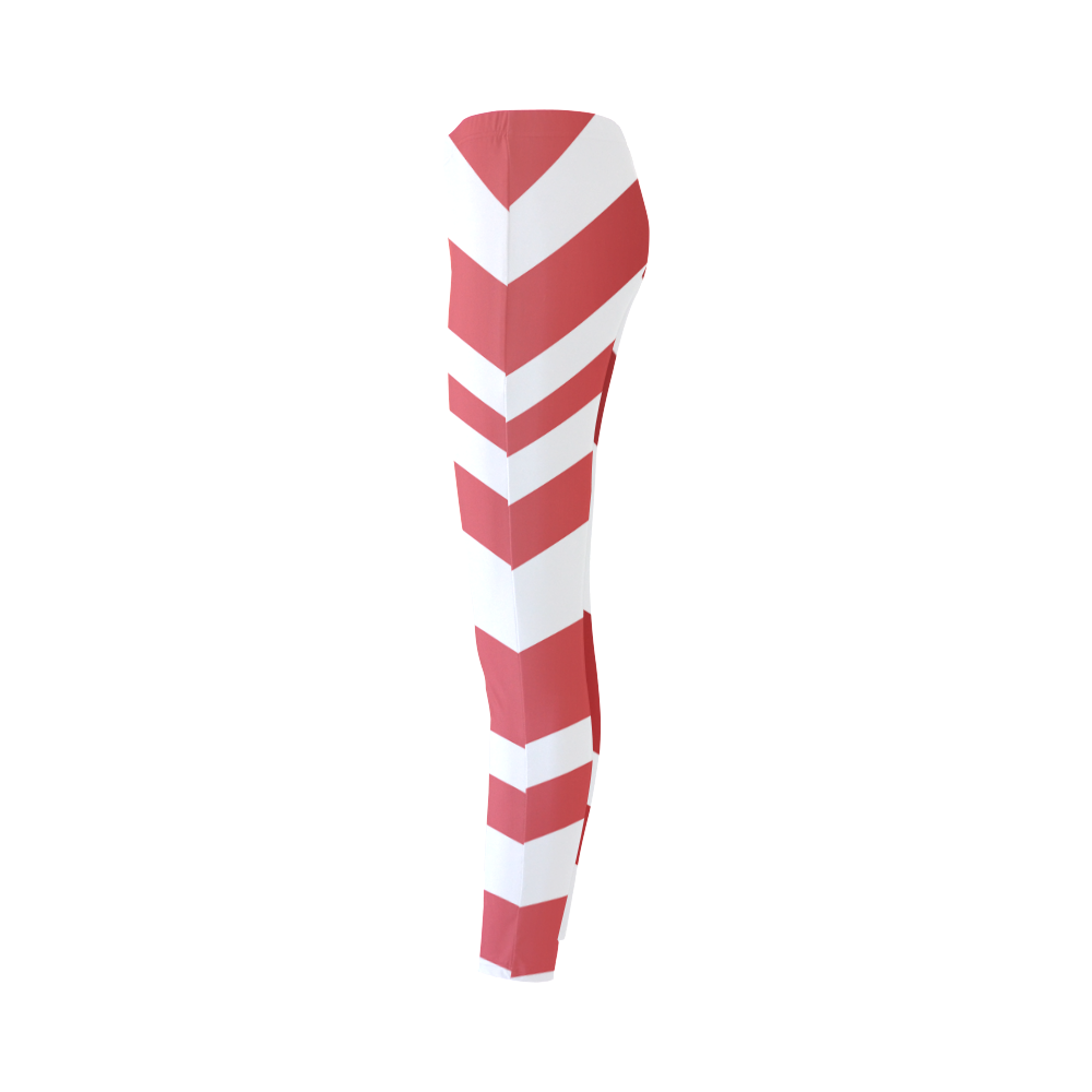 Candy Cane Cassandra Women's Leggings (Model L01)