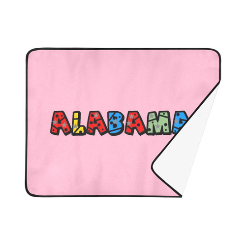 Alabama by Popart Lover Beach Mat 78"x 60"