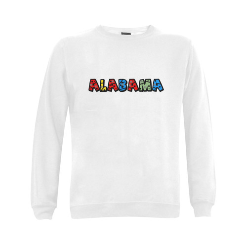 Alabama by Popart Lover Gildan Crewneck Sweatshirt(NEW) (Model H01)