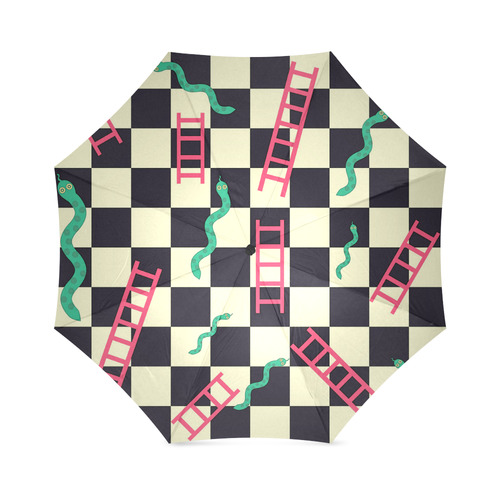 Snakes and Ladders Game Foldable Umbrella (Model U01)