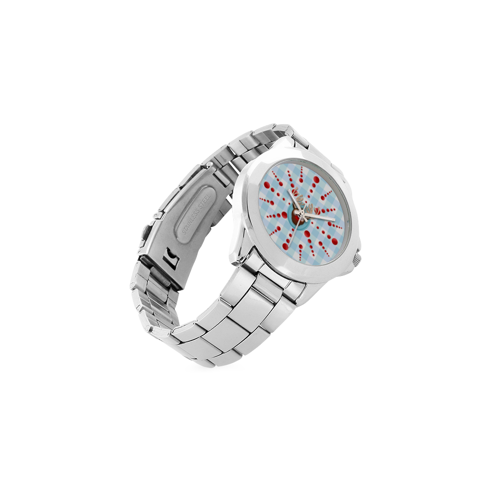 Rudolph the Red Nose Reindeer v1 Unisex Stainless Steel Watch(Model 103)
