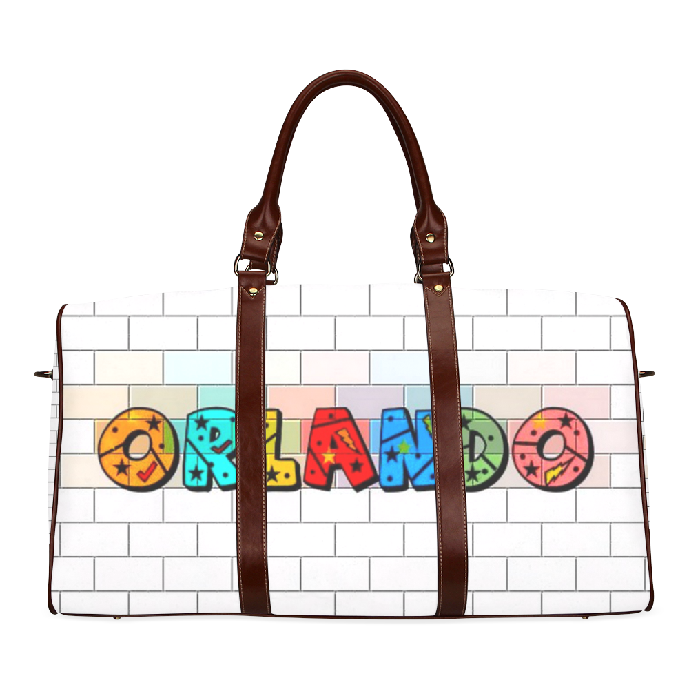 Orlando by Popart Lover Waterproof Travel Bag/Small (Model 1639)