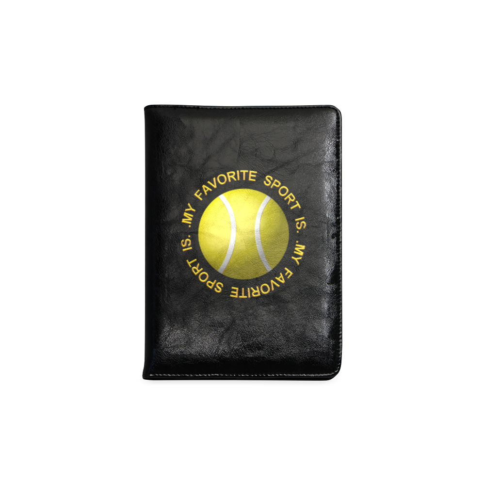 My Favorite Sport is Tennis Custom NoteBook A5