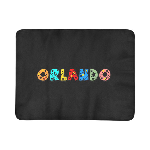 Orlando by Popart Lover Beach Mat 78"x 60"