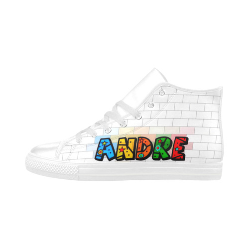 Andre by Popart Lover Aquila High Top Microfiber Leather Men's Shoes/Large Size (Model 032)