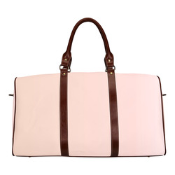 Kissed by Rose Gold Waterproof Travel Bag/Small (Model 1639)